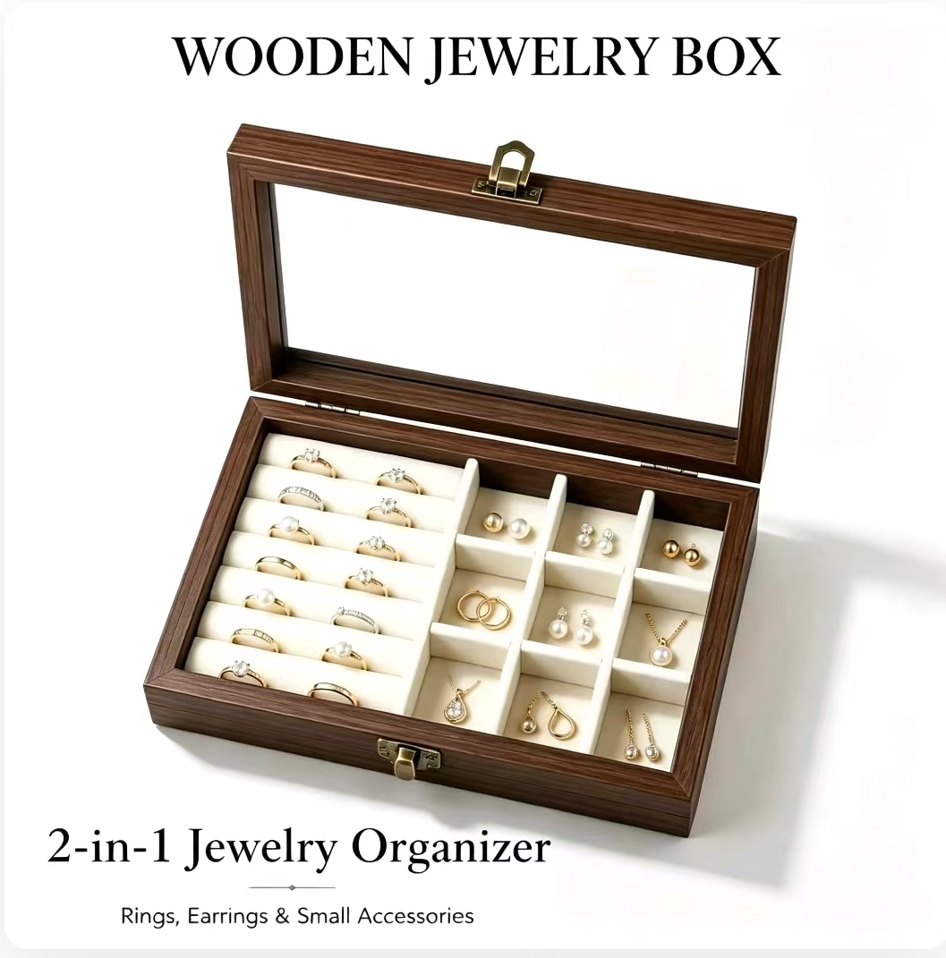 Velvet Jewelry Box - Настольный органайзер для украшений из вельвета