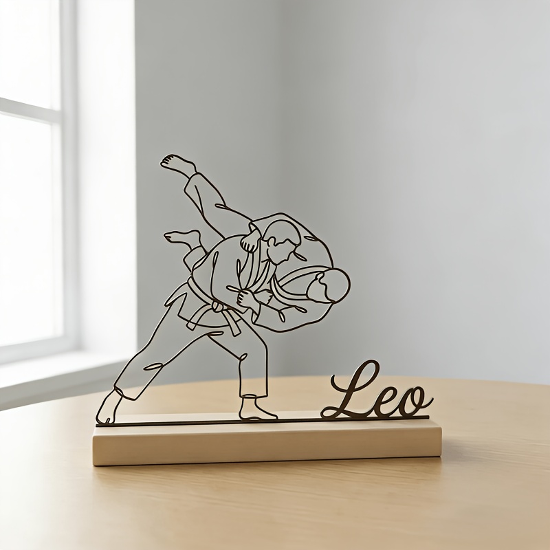 Деревянная статуэтка для дзюдо – обзор и цена Personalized Engraved Gift
