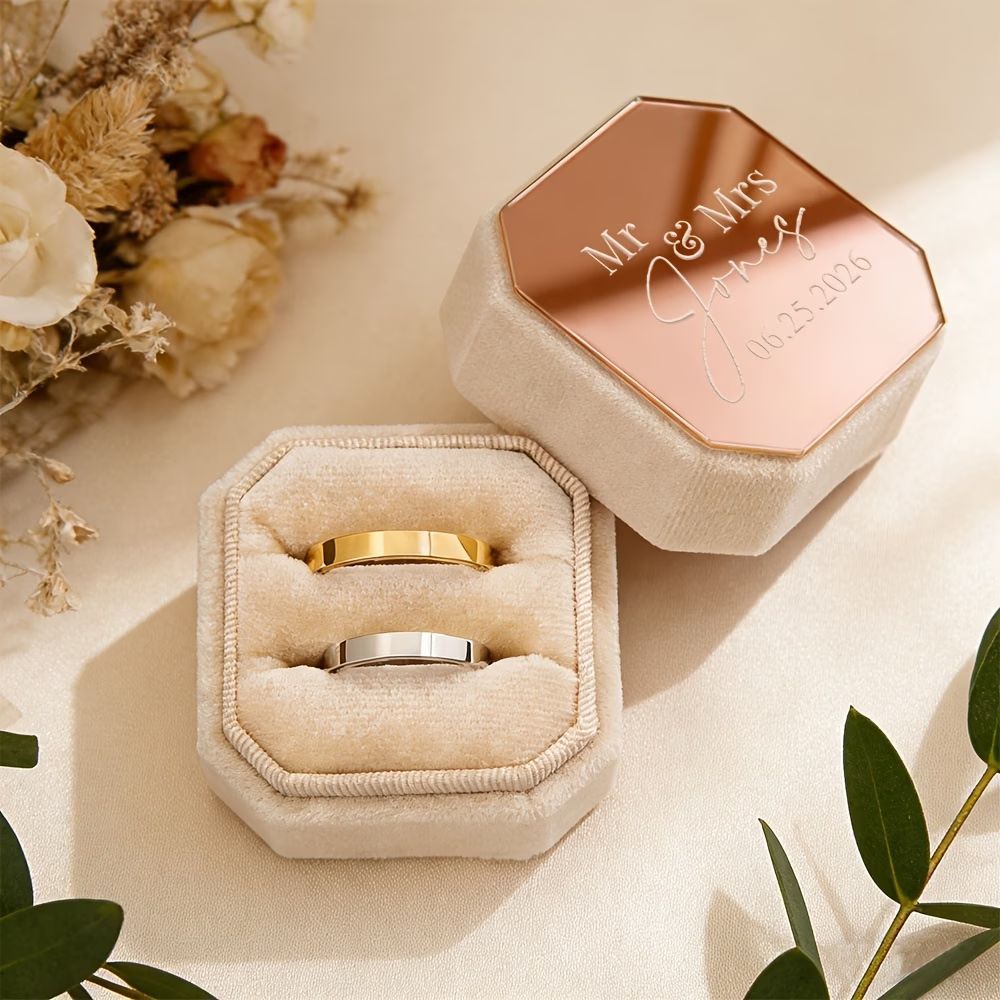 Персонализированная восьмиугол – обзор и цена Velvet Jewelry Box