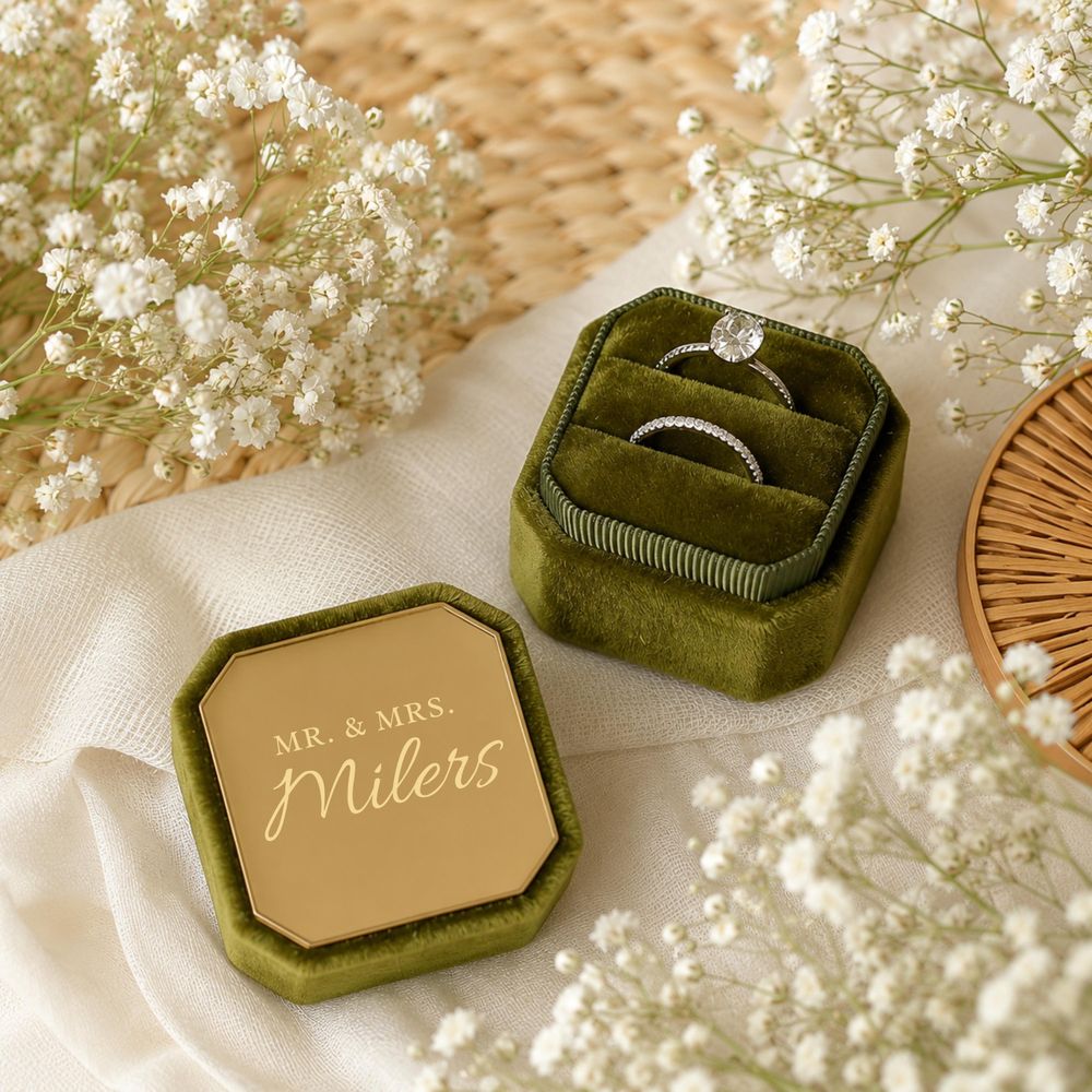 Персонализированная восьмиугол – обзор и цена Velvet Jewelry Box