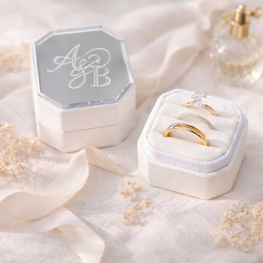 Персонализированная восьмиугол – обзор и цена Velvet Jewelry Box